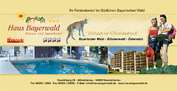 Haus Bayerwald im Sommer